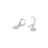 Boucles d'oreilles Luxenter en argent 925 avec zircon brillant plaqué finition en rhodié - Shiyi