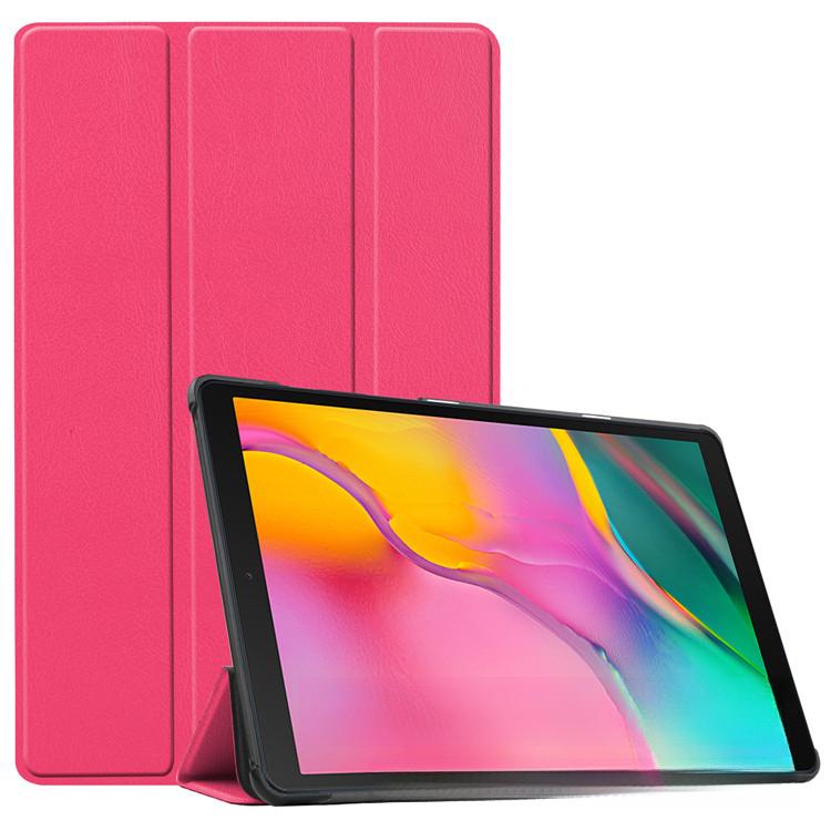 Для планшета Galaxy Tab A 10.1 дюйма - Защитный кожаный чехол-книжка Kaster Tri-Fold Cover (T510)
