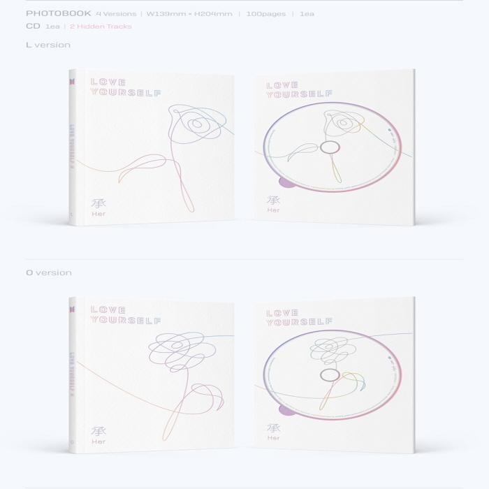 BTS LOVE YOURSELF  'HER' (5TH MINI ALBUM) [Random]