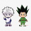 Hunter X Hunter Killua Zoldyck Kurapika патч Теплопередающая наклейка на одежду Утюг переноса плавкая одежда термочувствительные нашивки топы