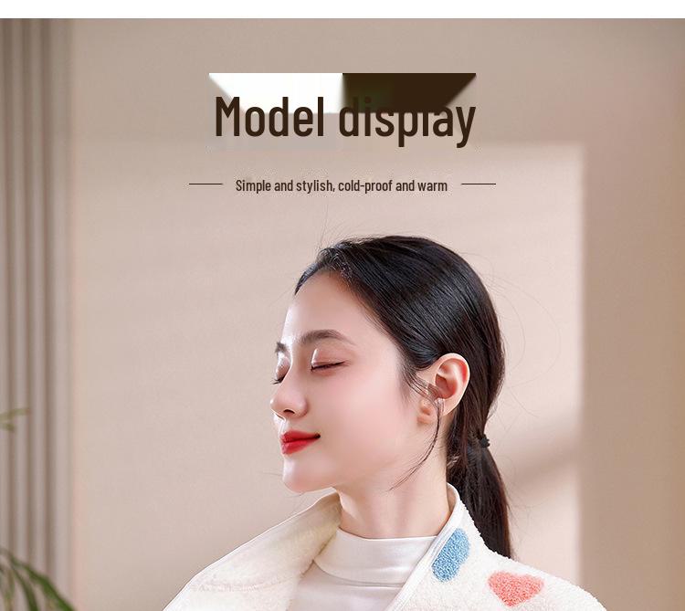 Velvet Shoulder Pads Vest for Postpartum Nursing and Sleeping - Warm & Protective for Shoulders and Neck