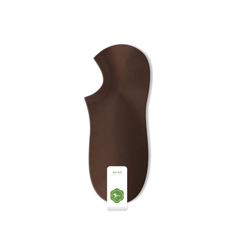 Носки-следки из чистого хлопка, которые не сползают, женские короткие и тонкие носки, впитывающие пот и предотвращающие появление запаха, короткие носки