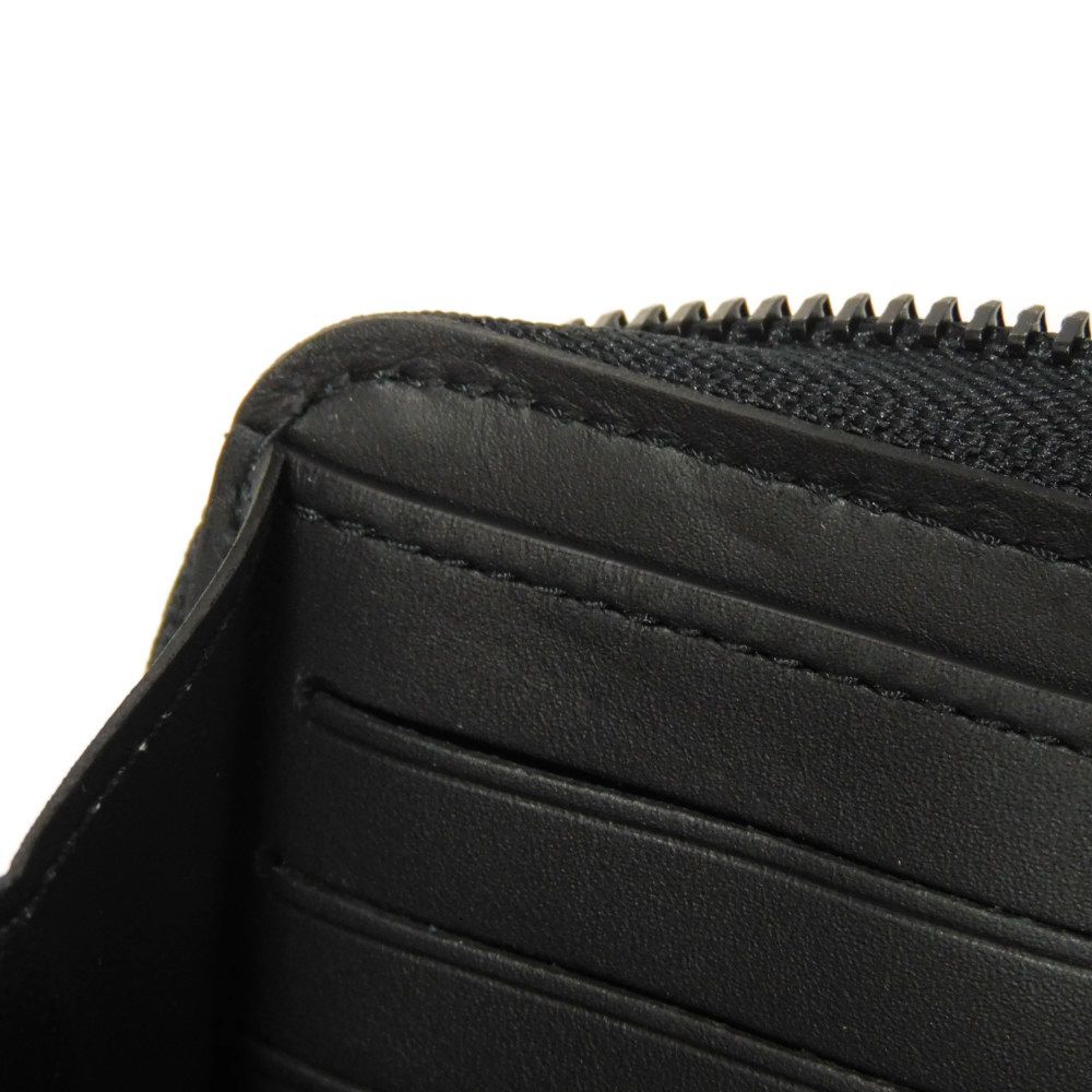 Used 12564 Zippy Wallet Horizontal M80334 7940 Current Model Black Zip Around RFID LV Aerogram Noir Men's from Japan