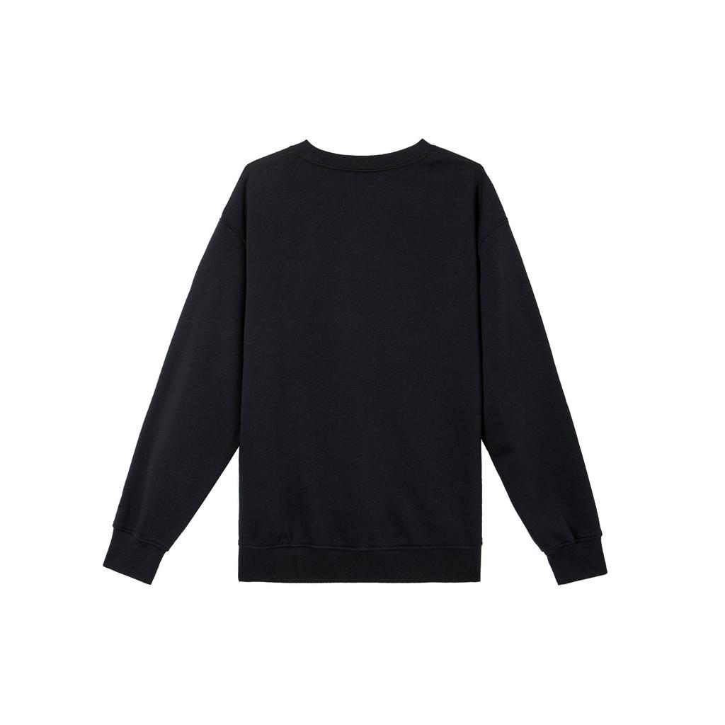 Jordan Mvp Логотип с рисунком однотонный флис круглый вырез спортивный длинный рукав толстовка мужская толстовка черный парус FV7234-010