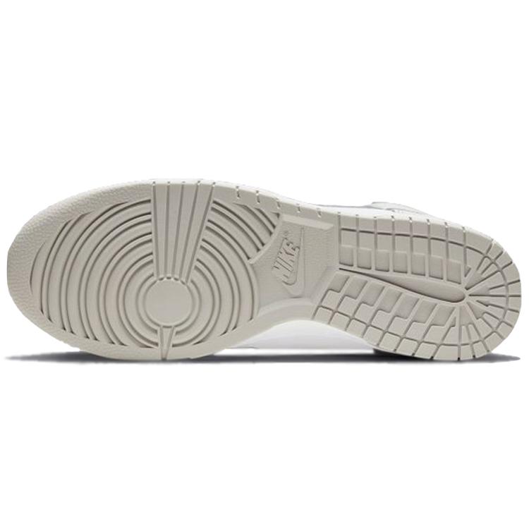 Новые Nike Dunk High Retro Белый Светло-серый DD1399-100