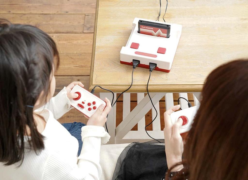 LITHON Play Computer Ретро настольная игра Классическая ретро игра Цветной ЖК-монитор KTFC-002W