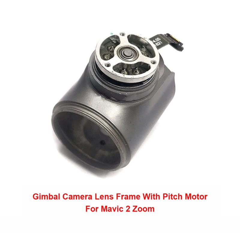 Gimbal Lens Frame For Mavic 2 Zoom With Pitch Motor Glass Ring Gimbal Yaw Roll Arm Camera Back Cover Mavic2 Zoom Repair Parts
