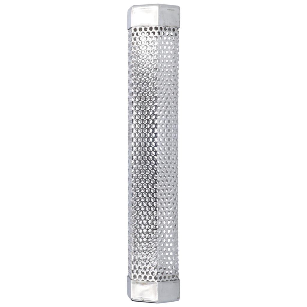 Smoker Tube 304 Stainless Steel Portable Hex Stable Barbecue Smoke Generator Pipe for Cold Hot Smoking Grilled Foods