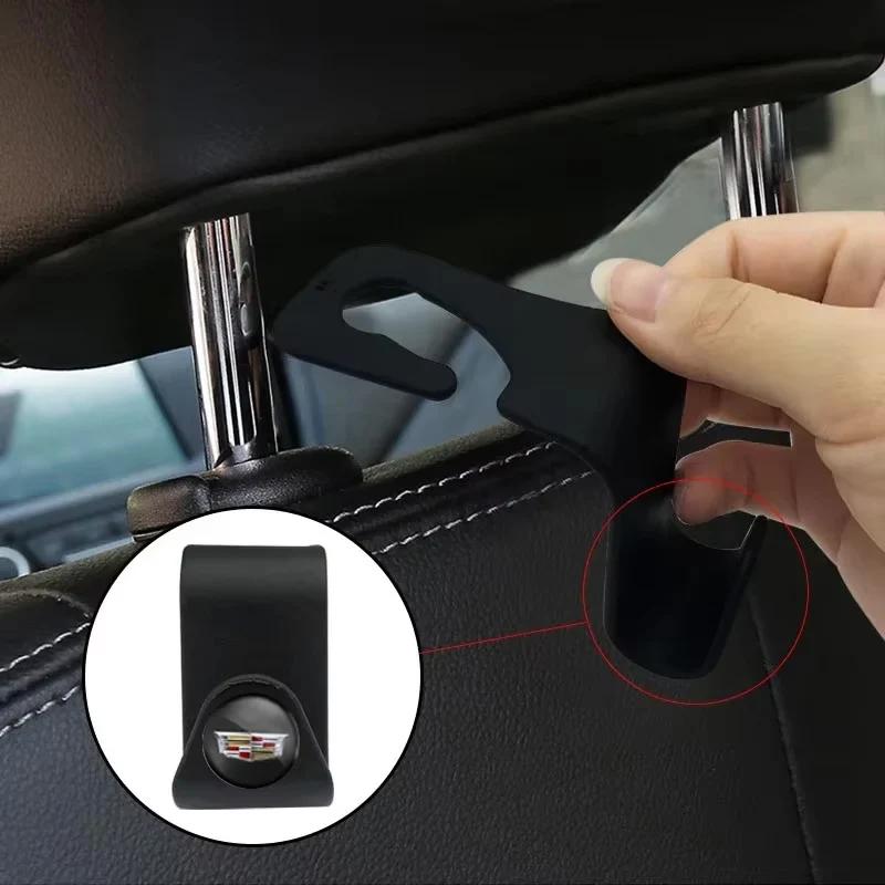 ABS Car Seat Back Hooks Storage Holder Hanger Accessories for Cadillac ATS BLS CT4 CT5 CTS ESCALADE SLS STS SRX XT4 XT5 XTS