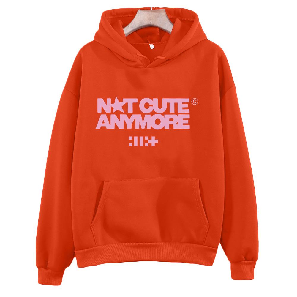 Толстовки с альбомом ILLIT 'Больше не милые' Толстовка женской группы ILLIT Корейская мода Женская Мужская одежда С длинным рукавом Повседневные Толстовки Y2K