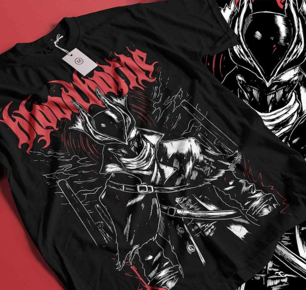 Унисекс игровая футболка Bloodborne Леди Мария из Астральной часовой башни, футболка Soulsborne Ярнам