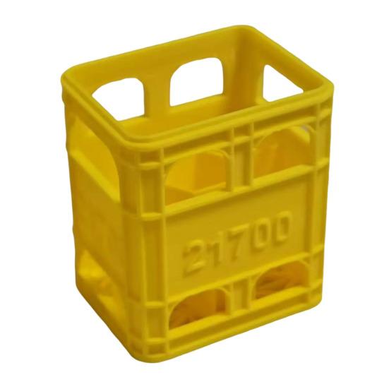 Коробка для хранения батареек с надежной защелкой, компактный органайзер для батареек