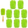 Reusable Duster Refill Compatible with Swiffer Hand Duster - 360 Heavy Duty Dusters Refills - Microfiber Ceiling Fan Duster for Swiffer Dusters