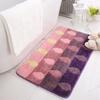 Plush Door Mat Entryway Bathroom Kitchen Bedroom Non-Slip Absorbent Floor In Modern Minimalist Style