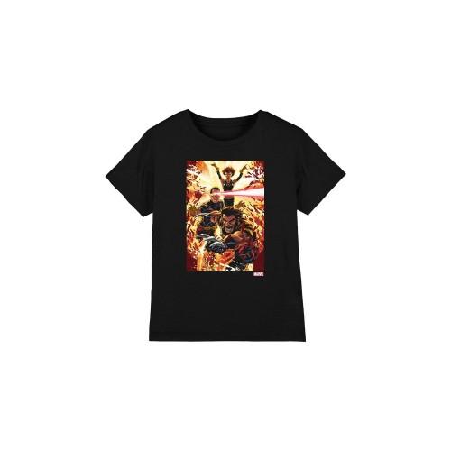 Marvel Детская/Подростковая футболка X-Men Росомаха Циклоп Джин Грей