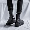 Ботинки Мартин осень британский стиль высокие кожаные трендовые ботинки повседневные рабочие ботинки платформа кожаная обувь мужская 93502-R