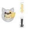 Cat Embossed Cookie Kit + 2 Pastel Yellow and Black Chocolate Pens