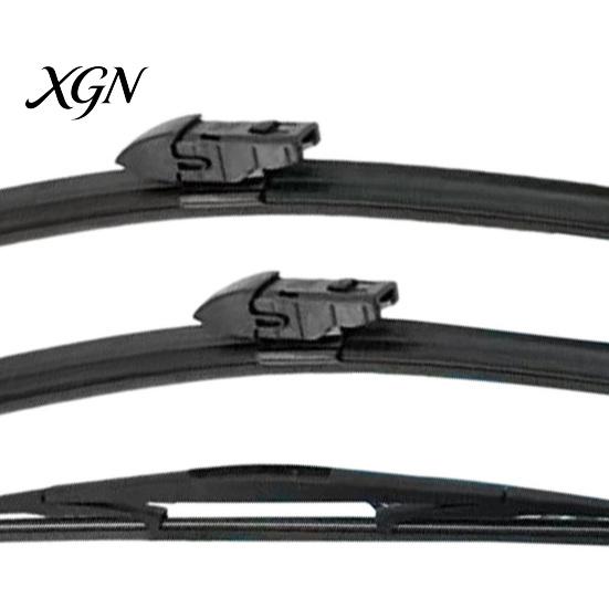Temperature Resistant Car Wiper Parts 3Pcs Beam Blades Set for Subaru Forester SK 2018-2024, Streaked Free Wipers 26"+16"+14" Silent Front Rear