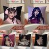 Cool Jang Won Young Pillow Case Anti-dustmite Pillowcase Invisible Zipper Silky Sofa Cushion Cover