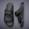 Fashion 2025New Men's Slippers Fashion Outdoor Casual Sports Sandals Summer  Breathable Flat Slippers for Men Non Slip Beach Shoes Slide