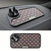 Car Anti-skid Pad Dashboard Center Console Dashboard Anti Slip Mat with Phone Mount 360-Degree Rotation PVC Key Storage Mat