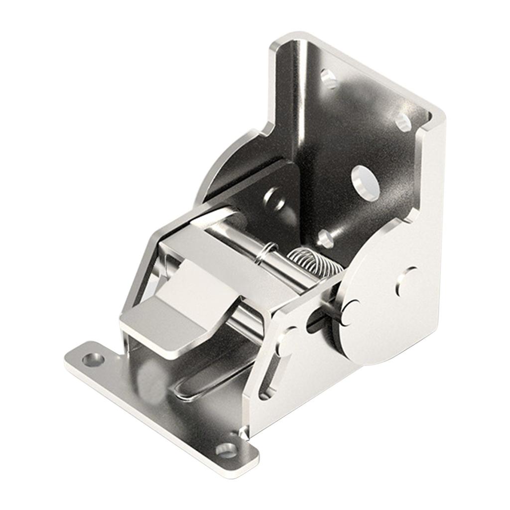 Улучшенные фиксирующиеся складные петли Складные кронштейны для полок с углом 90 градусов для ножек стола, кровати и расширения верстака