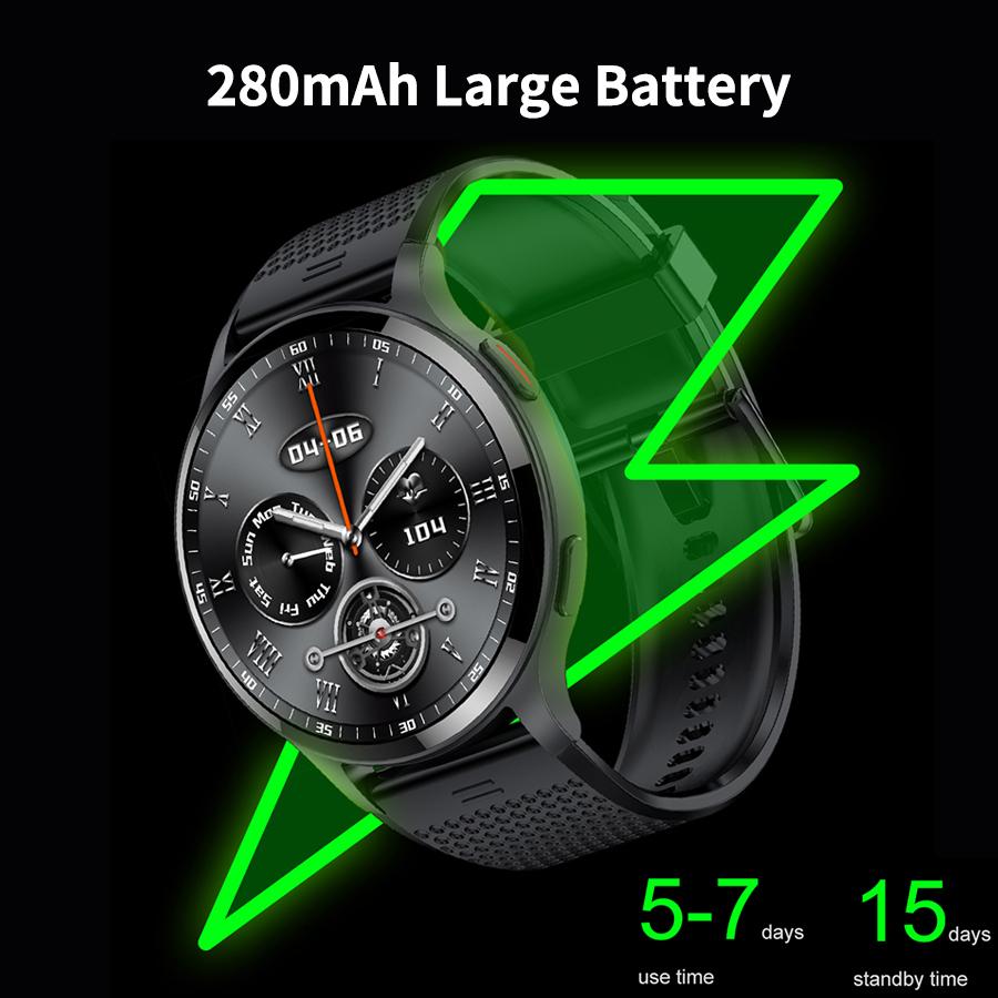 SACOSDING с сапфировым экраном 1,45-дюймовые умные часы для женщин, Bluetooth-вызов, спортивные трековые часы для мужчин, умные часы с пульсометром на заказ для Android 2024