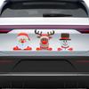 Christmas PVC Stickers Car Styling Decoration Exterior Accessories Car Magnetic Reflective Decal