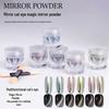 Mirror Purple Silver Cat Eye Moonlight Magnetic Powder for Nail Glue and Rubbing - Nail Shop Exclusive.