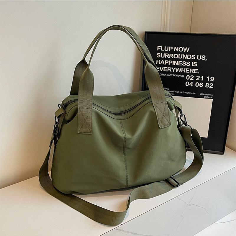 Легкая дорожная сумка большой вместимости, сумка через плечо для улицы, модная универсальная спортивная сумка для спортзала, сумка-тоут для переноски вручную