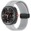 Спортивный силиконовый ремешок с магнитной D-образной пряжкой для Samsung Galaxy Watch 8 44 мм 40 мм, ремешок для Samsung Watch8 Classic 46 мм, браслет