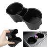 Console Drinking Bottle Insert Holder Double Hole Auto Interior Accessories Car Water Cup Holder For Tesla Model 3/Y Universal PVC
