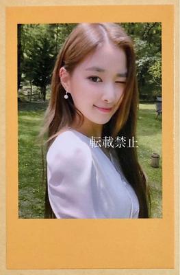 [Б/У] NATURE UCHAE Polaroid Instax FanU Желтая Коллекционная Карточка