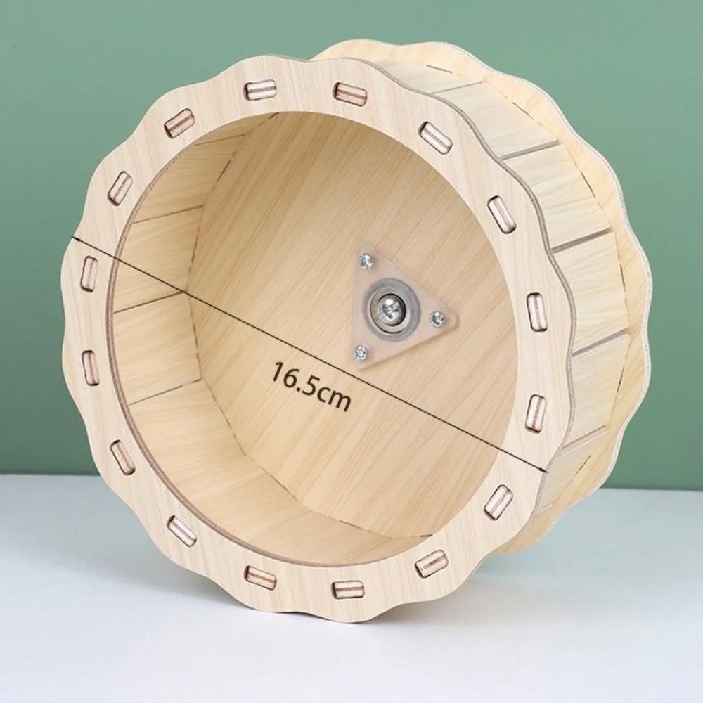 New Wooden Hamster Villa Chewable Easy to Install Seesaw Swing Cage Accessories Durable Hamster Climb Toy Pet Supplies