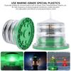 IP68 Waterproof Solar Ship Beacon Light Barge LED Navigation Flashing Floating Marine Boat Accessory Barge Safety Beacon Light