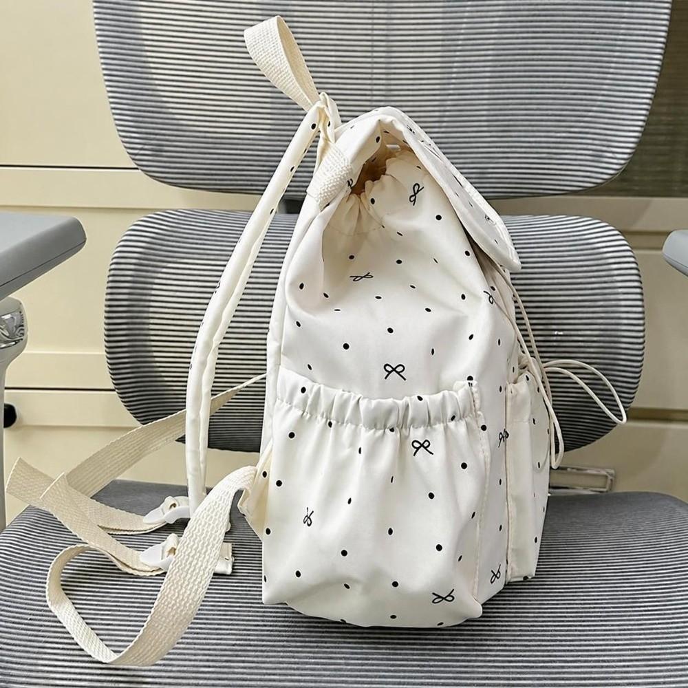 Sweet Double Shoulder Bag Large Capacity Commuting Backpack Casual Use