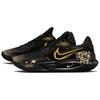 Nike Precision 6 Stardust Позолоченные Дышащие Влагоотводящие Низкие Баскетбольные Кроссовки Мужские Черно-Золотые IO7605-040(Команда861-)