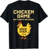 Chicken Game Don't Look At The Chicken Funny Chicken T-Shirt Custom Printed Graphic T Shirt Mens Clothing Ropa Hombre