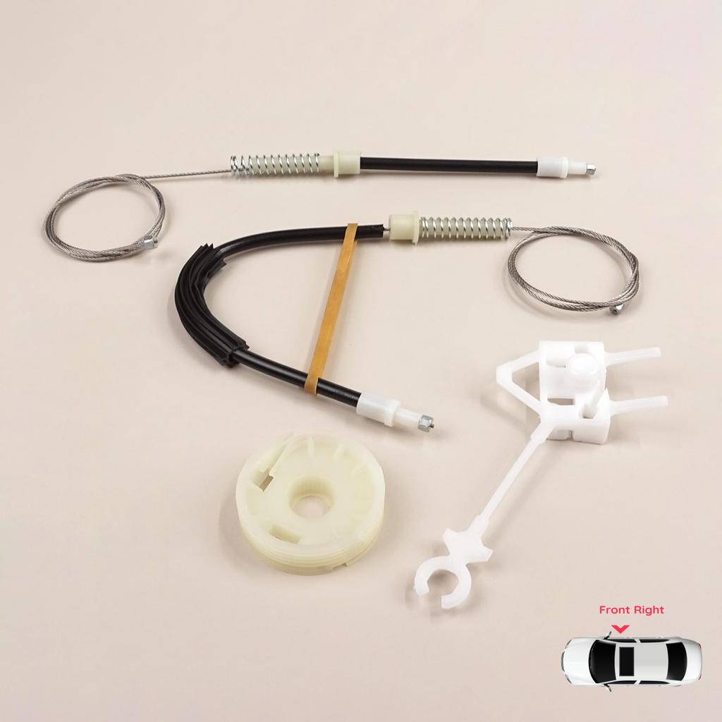 BWR5563 Комплект для ремонта стеклоподъемника передней правой двери для Alfa Romeo 156 932 1996-2007 4/5 дверей 60672277