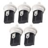 5Pcs Refrigerator Door Light Switch Momentary Open Normal Closed PBS‑35 3A 250V AC