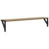 Wall Shelves 2 pcs Artisan Oak 80 x 15 x 15.5 cm Wood Based Material