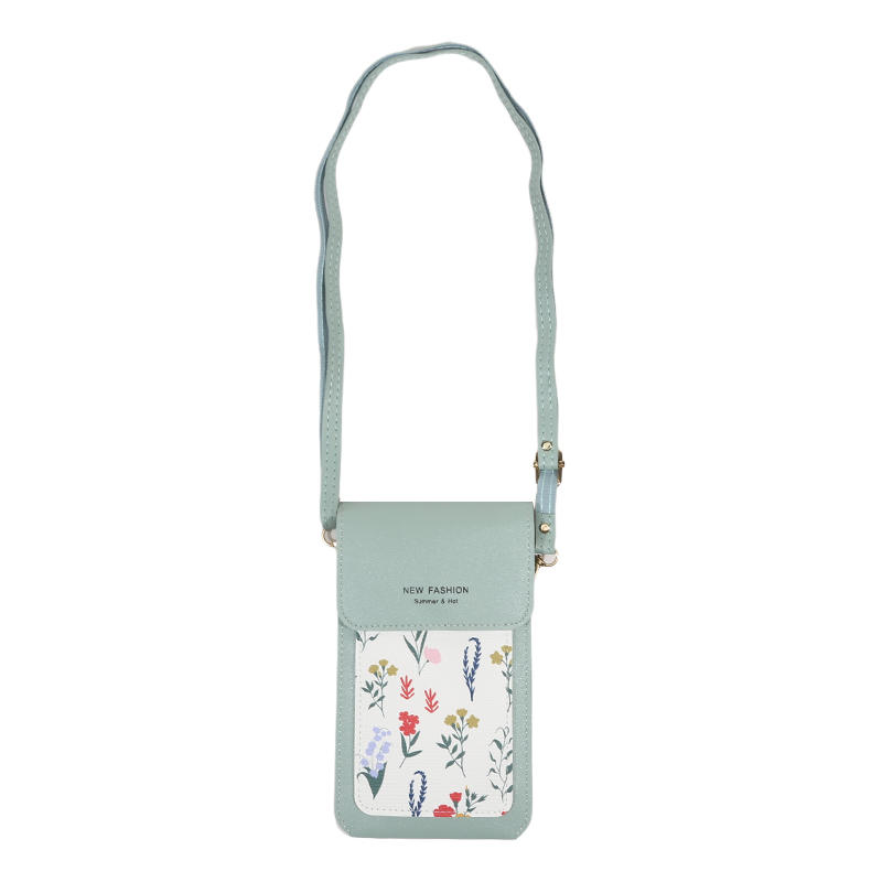 1 шт. Сумка для телефона с сенсорным экраном для женщин, сумка через плечо для девочек, милая и модная, для ключей, телефона, маленькая на плечо