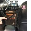 Универсальная двухслойная сетчатая сумка для хранения в салоне автомобиля, сумка для мелочей, автомобильные аксессуары