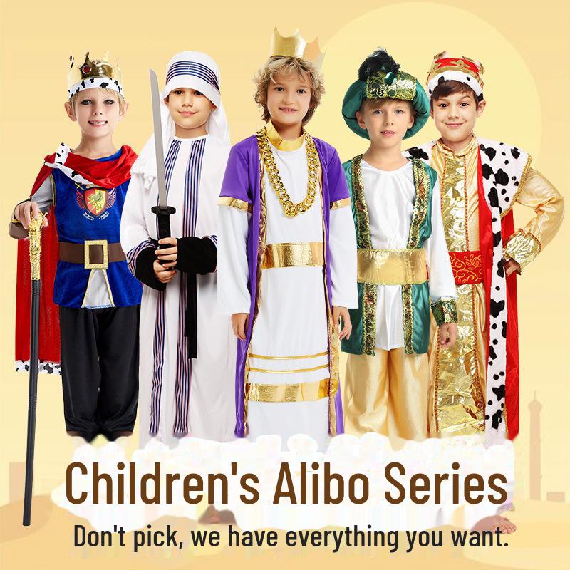 Детский маскарадный костюм: Арабский принц и греческая принцесса