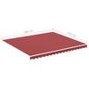 Burgundy Red Awning Cover 4x3.5 m