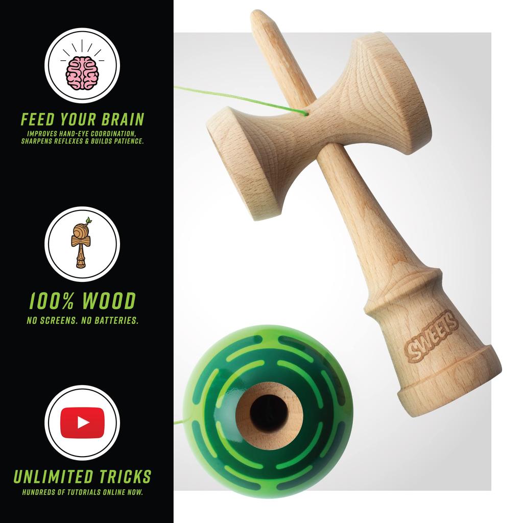 Sweets Kendamas PRIME RADAR Green