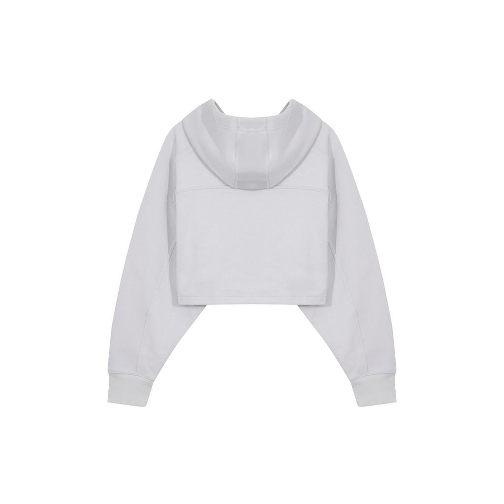 Adidas Совместная одноцветная спортивная куртка с капюшоном X Stella McCartney, женская верхняя одежда, серая HA8961