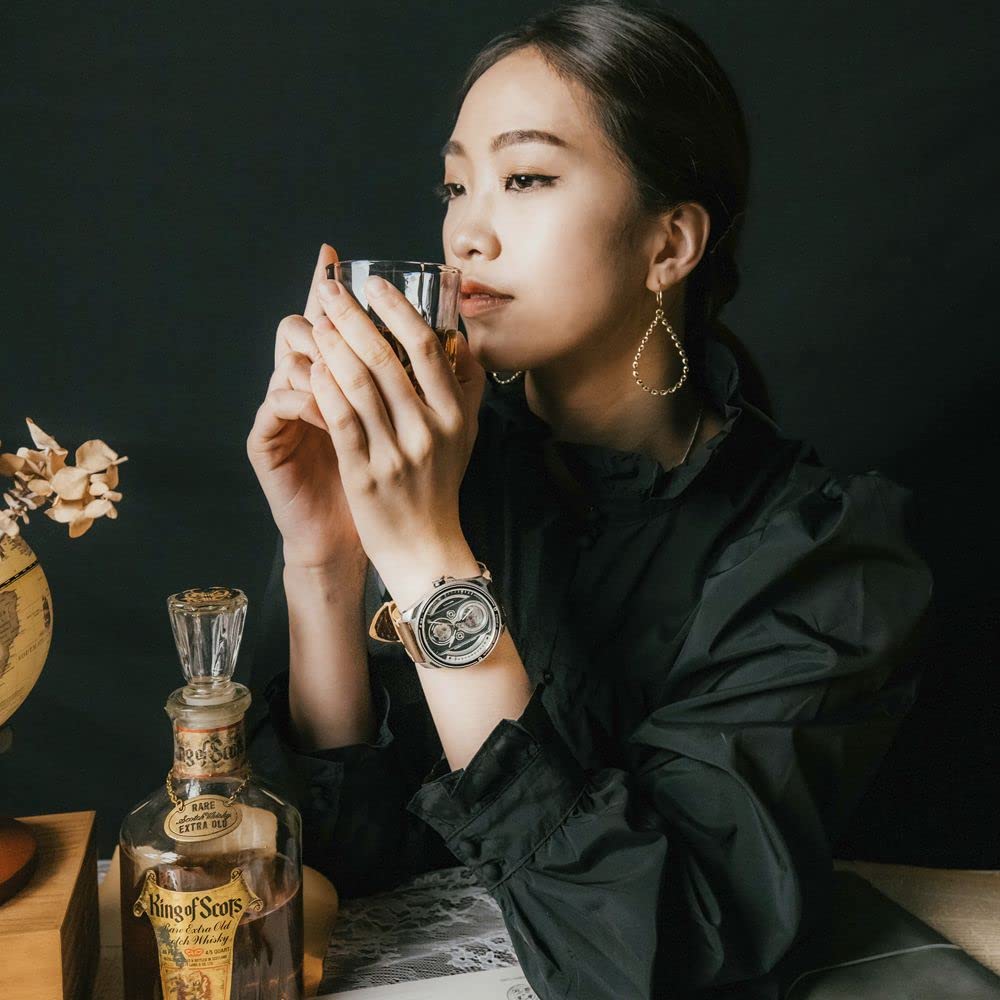 Автоматические часы TWIN LENS TS2002A Коричневый [Налог] Мужские