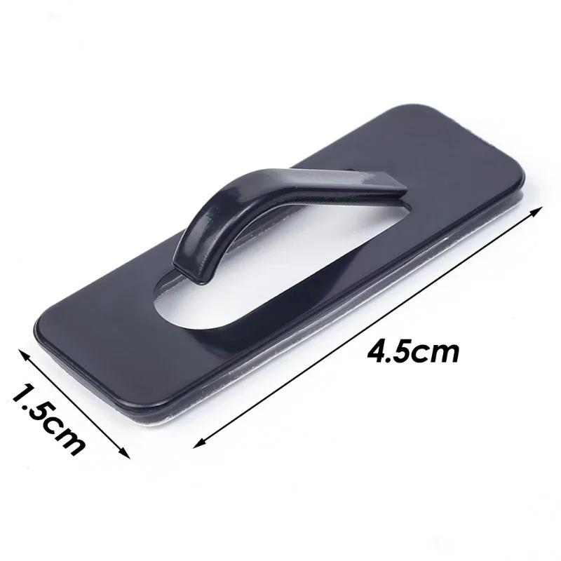 Черный самоклеящийся ограничительный фиксатор, накладка-подстаканник для автомобиля, универсальный аксессуар для фиксации в слот консоли, фиксатор для модернизации