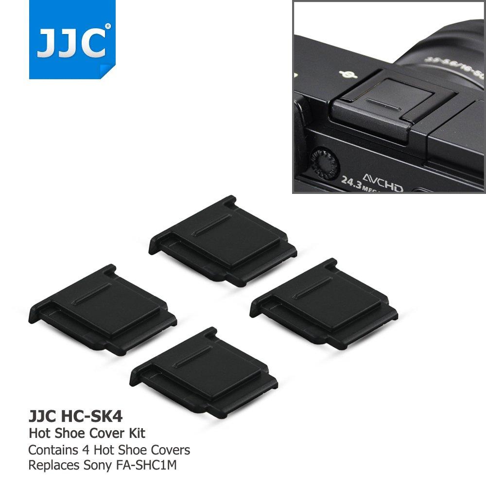 Pack of 4 JJC Hot Shoe for Sony RX1R A1 A7C A7C FA-SHC1M Covers/Caps III, II, ZV-E10 II, R, II, A9III, A6700, ZV-1 II, ZV-E1, FX30, FX2, FX2B, A7RV,